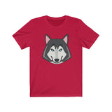 Cartoon Wolf  Short Sleeve T-Shirt